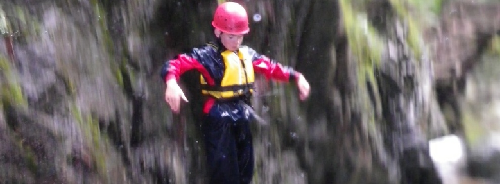 Panned shots of canyon jumps are always a bit tricky to get.